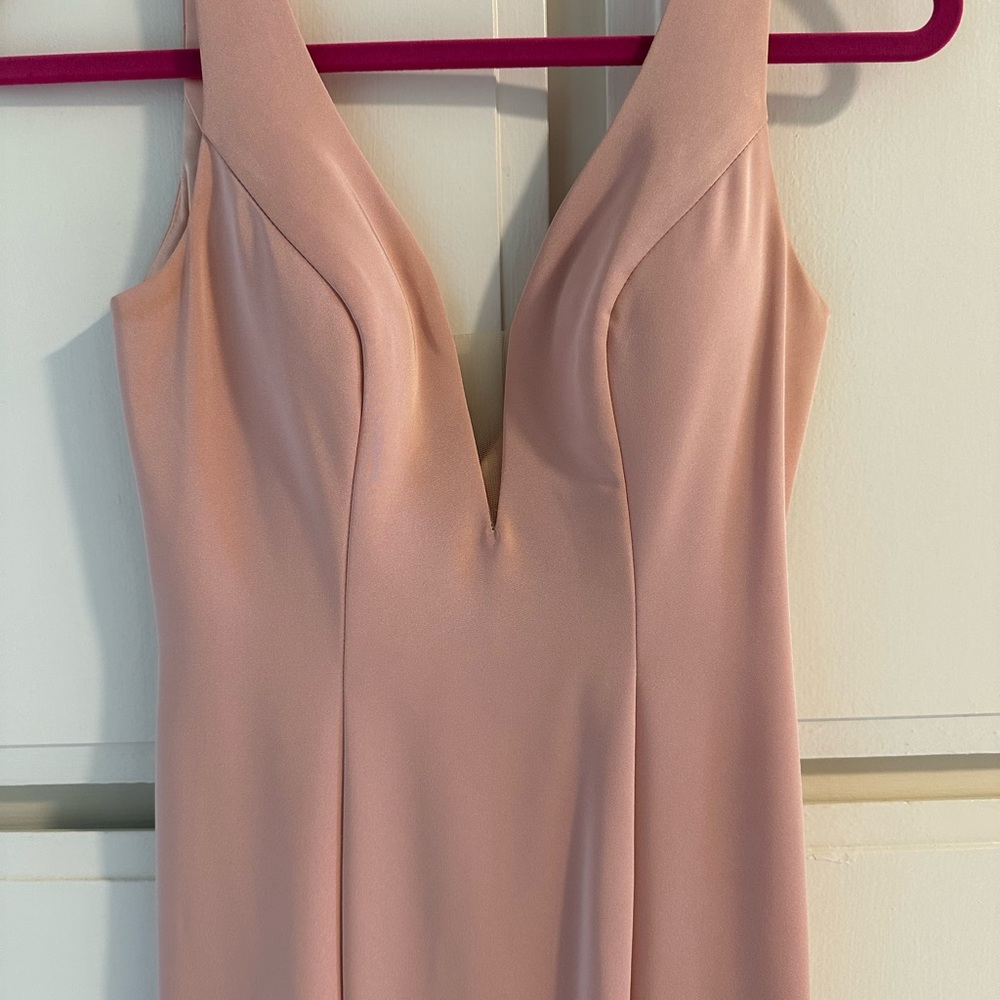 Pink formal dress - long